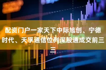 配资门户一家天下中际旭创、宁德时代、天孚通信位列深股通成交前三